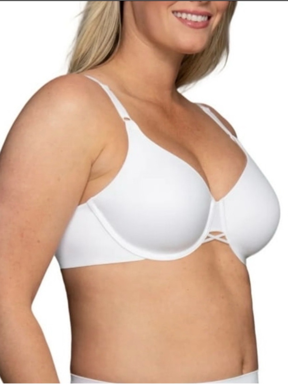 Vanity Fair Radiant Women's Underwire Bra - 2-Ply Back and Side Smoothing 40C - Picture 3 of 13